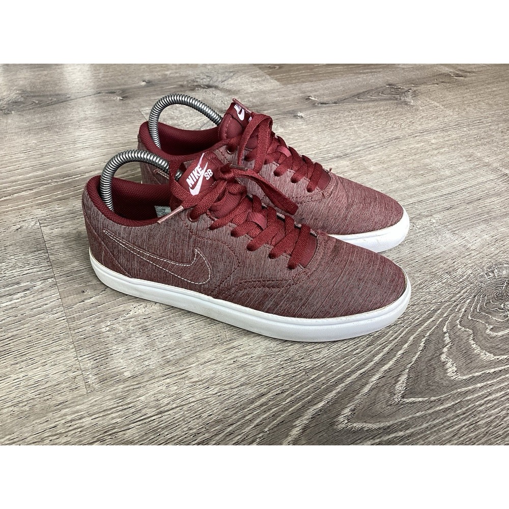 Nike SB Check Solar Canvas Premium Mens Size 7 Skate Sneakers 844493-600 Shoes